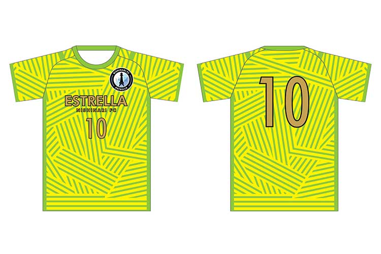 Favorite soccer uniform design example 1