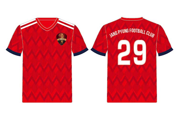 Favorite soccer uniform design example 3