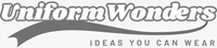 Uniform Wonders black and white logo